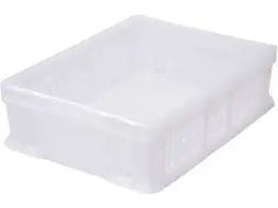 Ящик пластиковый сплошной, 400×300×120 мм, 10.6 л, синий [701.02.02]